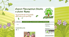 Desktop Screenshot of cseperedojatszohaz.hu